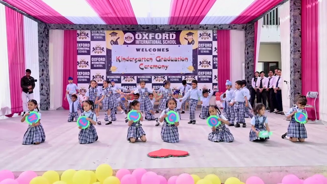 Kindergarten Graduation Day 2022 - Welcome Dance