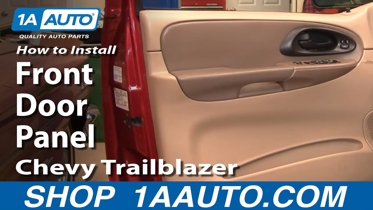 How To Remove Front Door Panel 02-09 Chevy Trailblazer