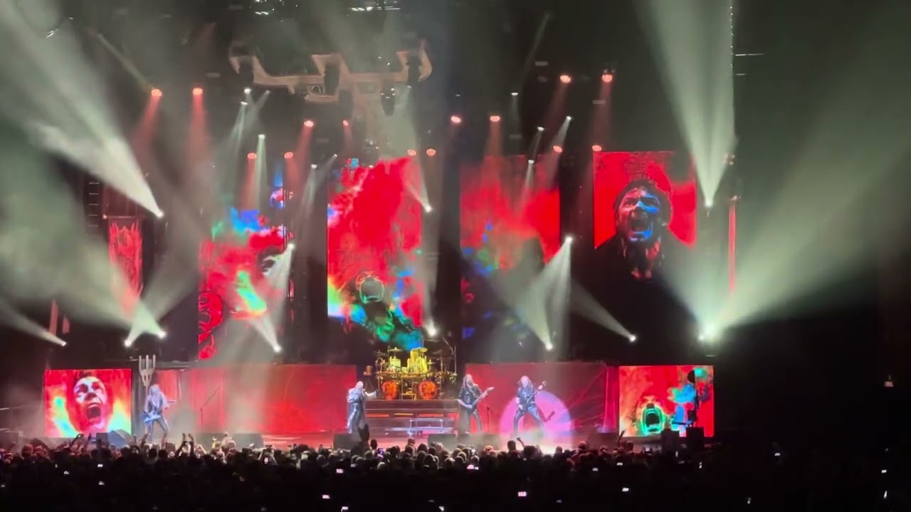 Judas Priest in Mannheim Intro + Panic Attack July 2024