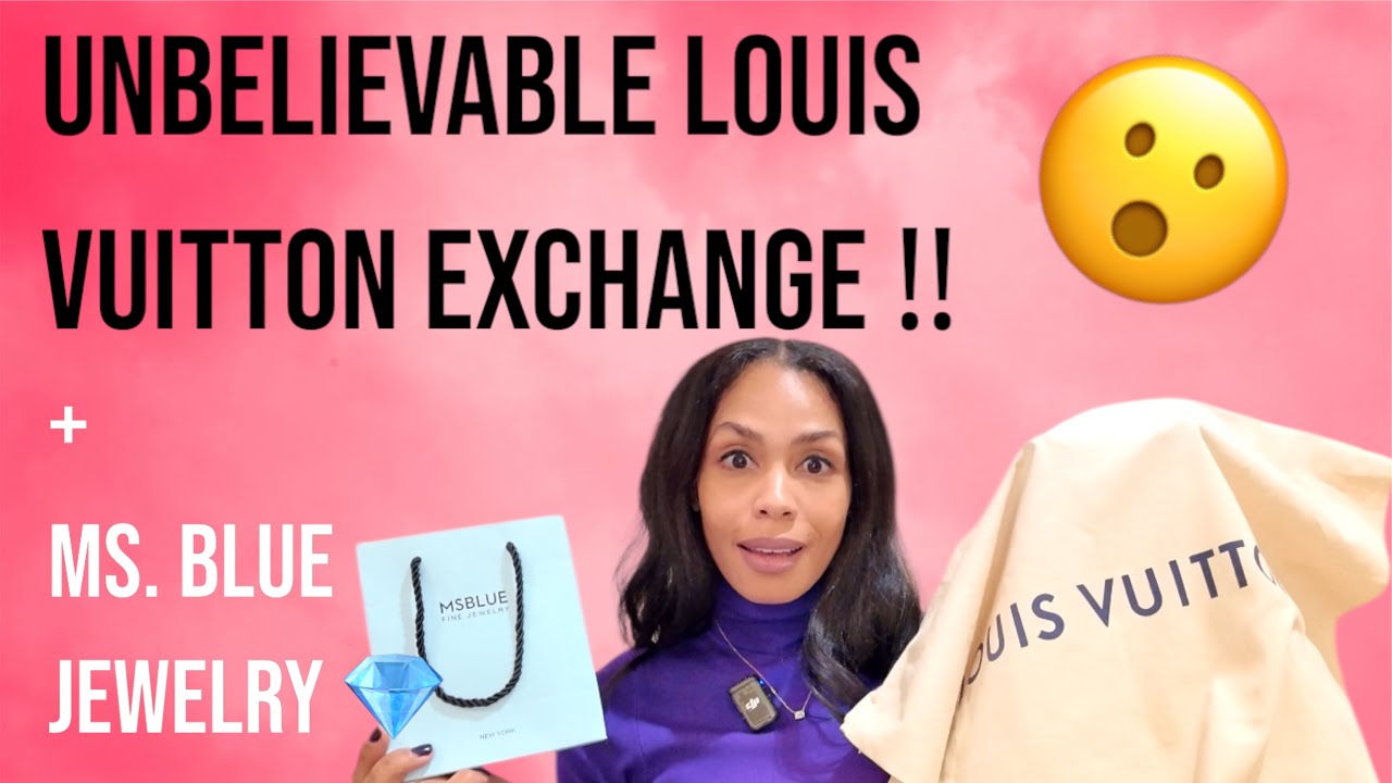 Обмен бракованной сумки LOUIS VUITTON + приятный сюрприз от ювелирной мастерской MsBlue Jewelry 💎