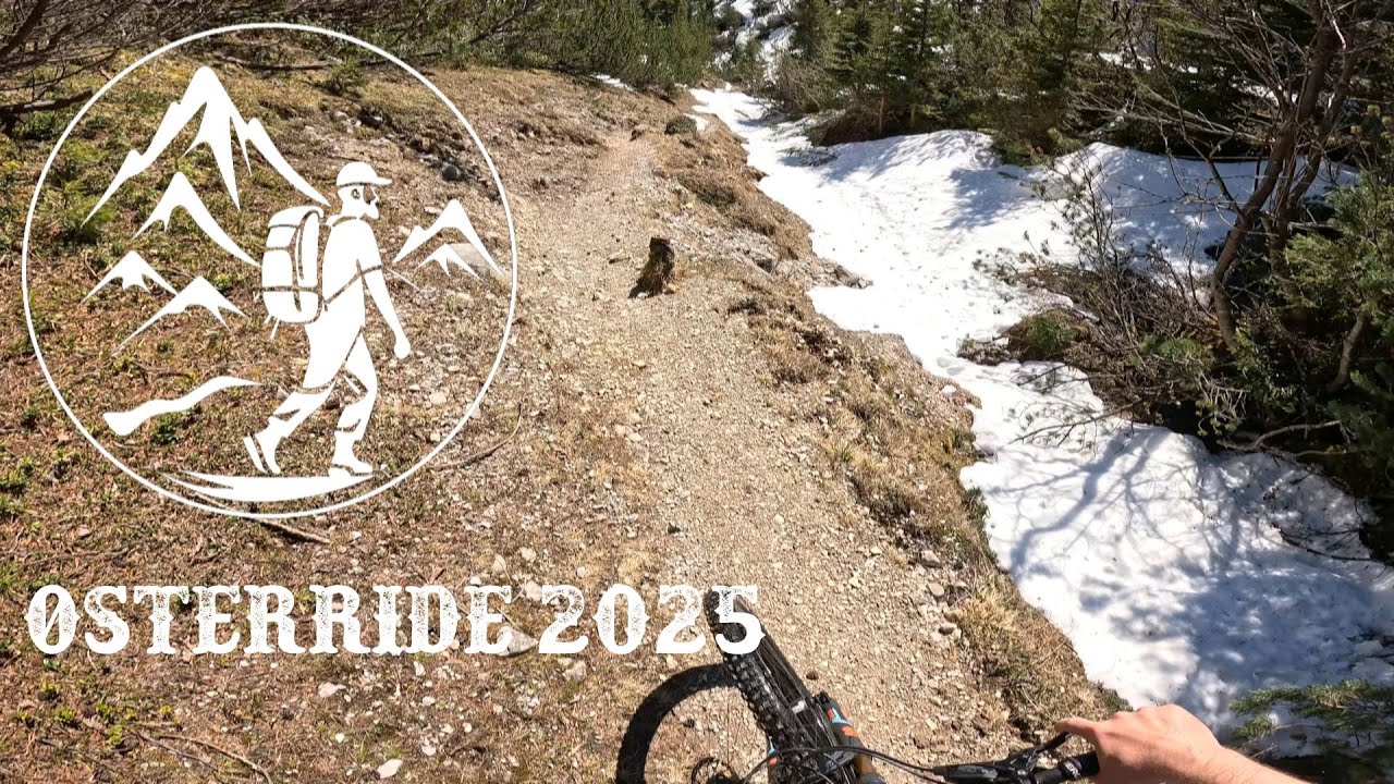 Karwendeltal , Hochalm , Kleiner Ahornboden   MTB  ( Osterride 2025 )