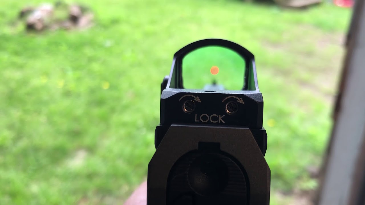 Vortex Viper red dot optic sight picture