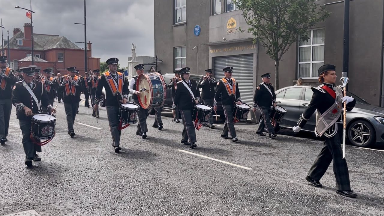 Mourne District Royal Arch Purple parade Kilkeel 25/5/25