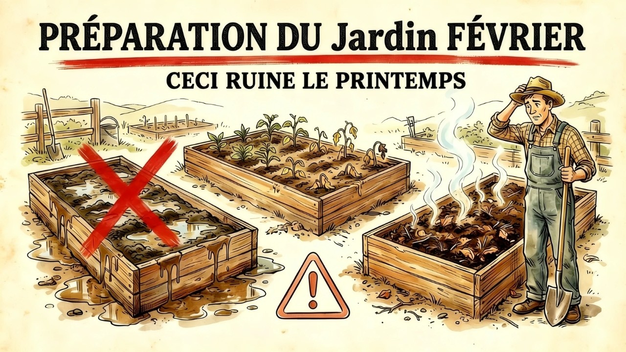Préparation du jardin en février : 5 erreurs qui ruineront votre jardin de printemps