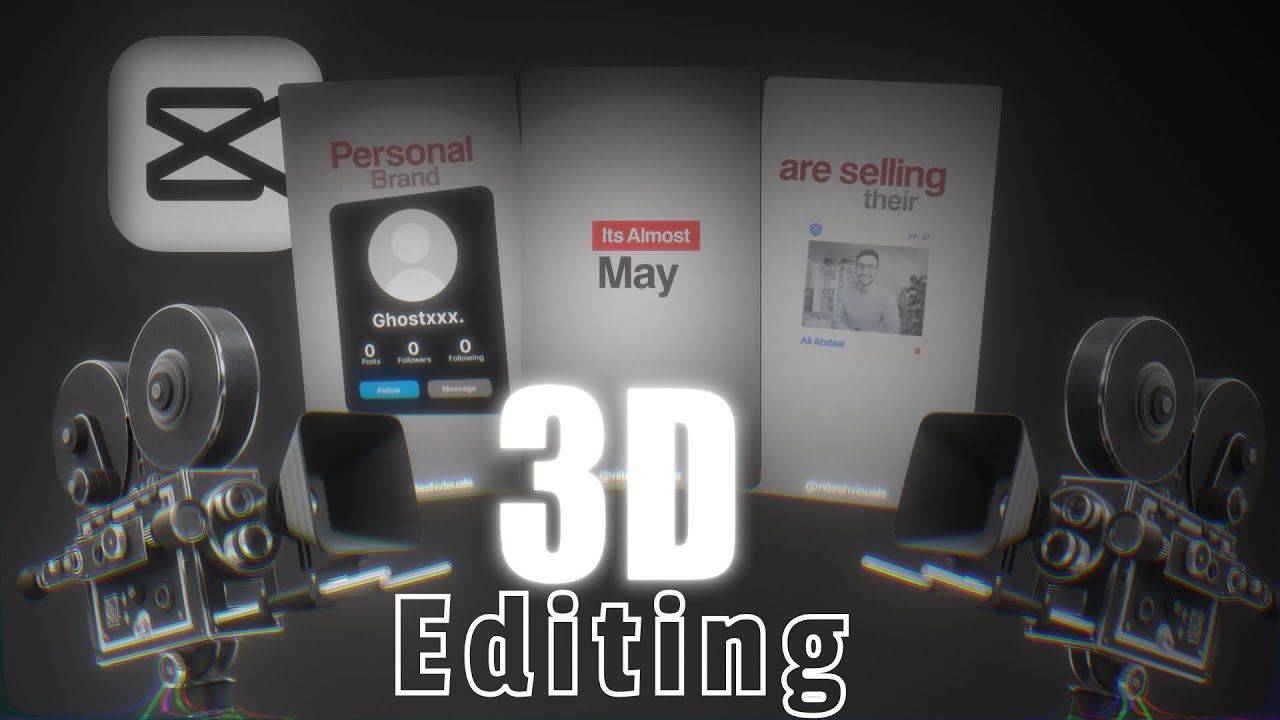 VIRAL INSTAGRAM REEL 3D EDITING IN CAPCUT | BEGINNER TUTORIAL