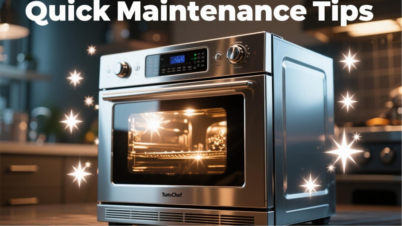 Turbo Chef Oven Quick Maintenance Tips