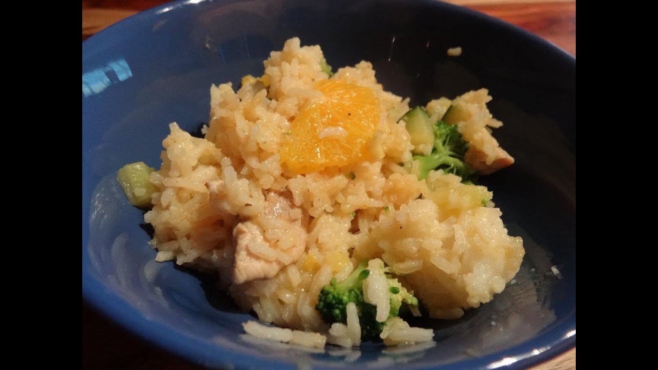 Pute mit Orange und grünem Gemüse (Kleine Küche Große Träume)