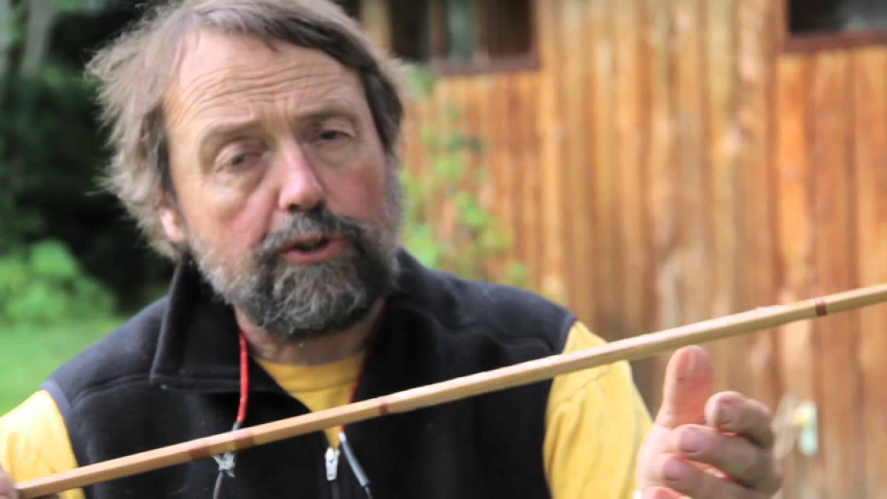 Taping a spliced Bamboo Rod - with Bob Clay