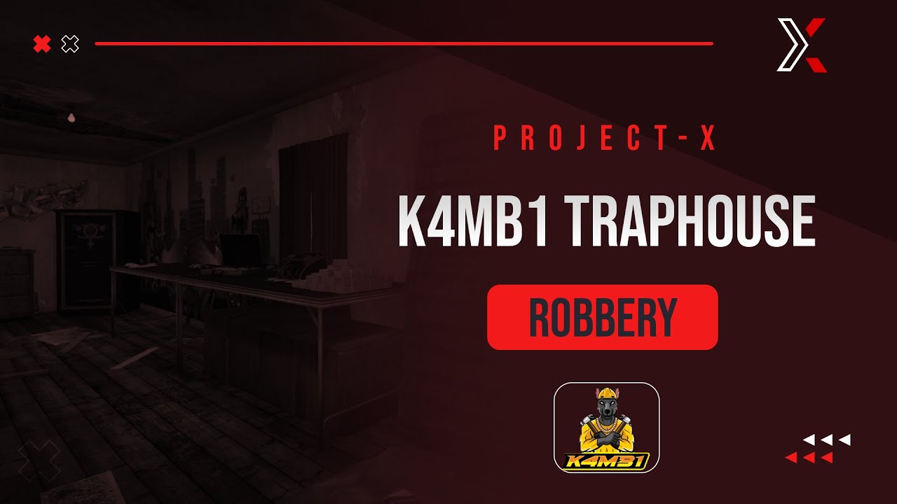 FiveM K4MB1 Traphouse Robbery - QB | QBOX | ESX | Custom