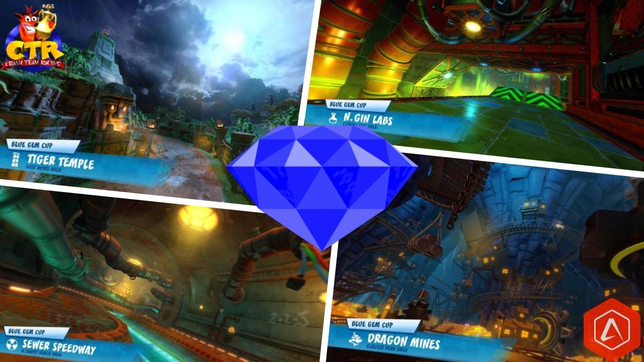 BLUE GEM CUP | CRASH TEAM RACING