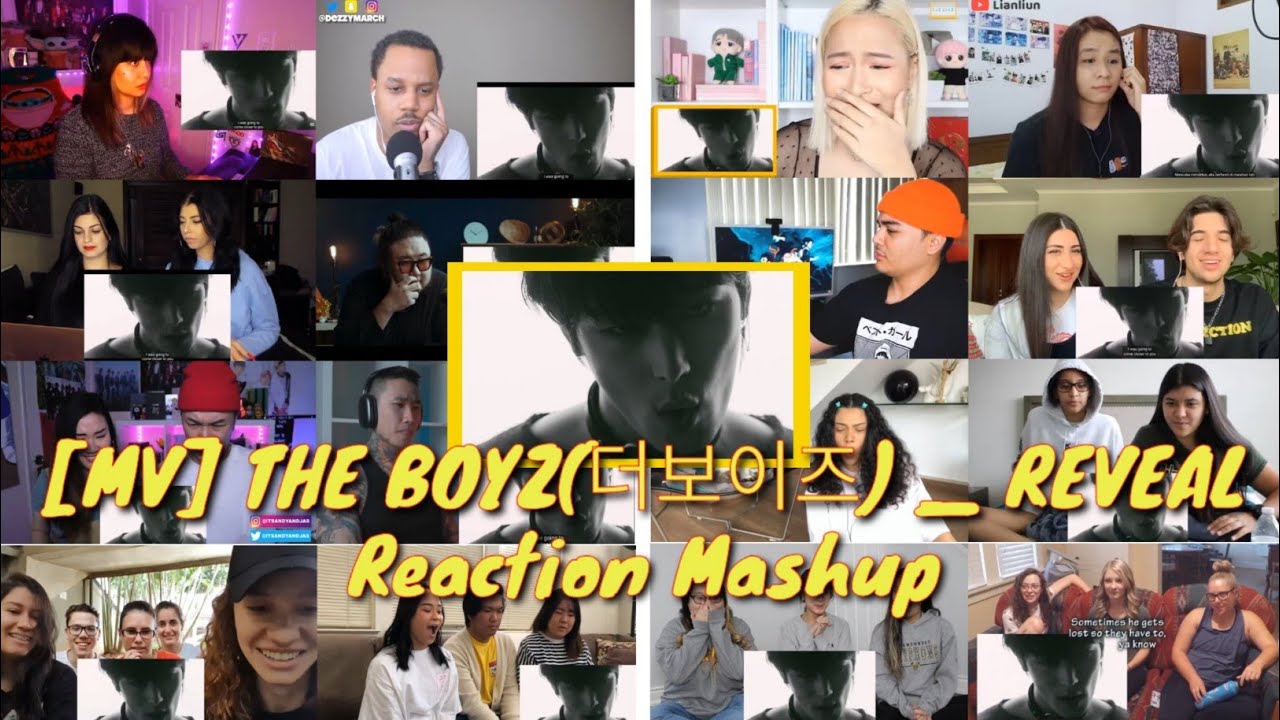 [MV] THE BOYZ(더보이즈) _ REVEAL || Reaction Mashup
