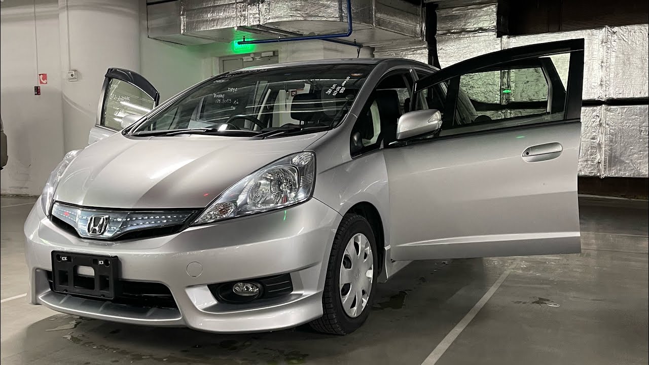 Honda Fit Shuttle hybrid - расход бензина. Пробег по Приморскому краю.