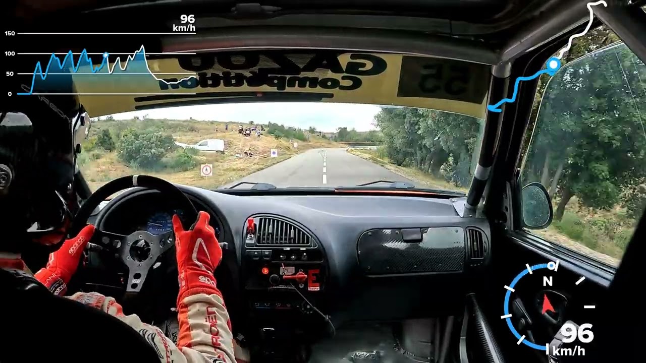 Course De Côte De Neffiès 2024 I Bruno Perez I Citroën Saxo Vts N2 I 2ème Montée De Course.