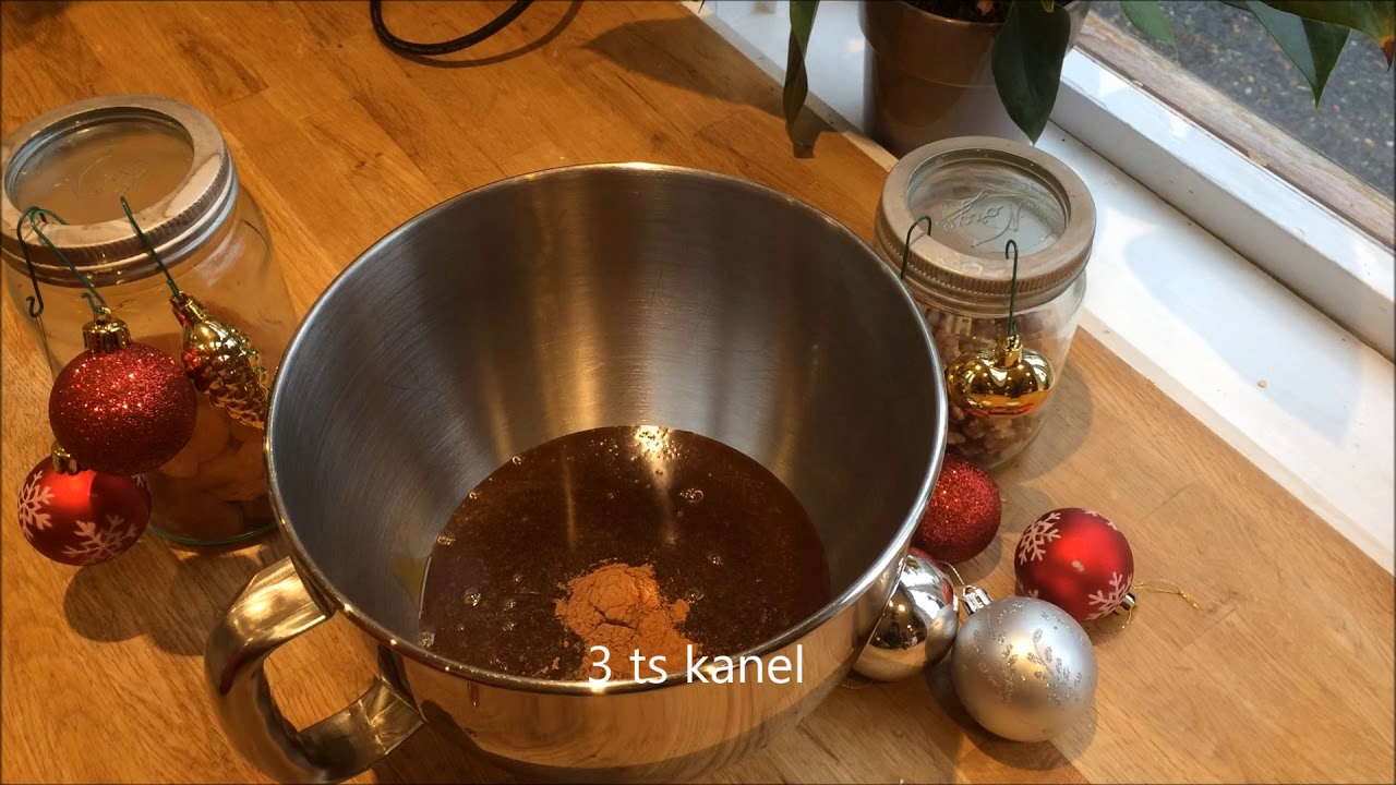 Hvordan lage pepperkaker fra bånn.