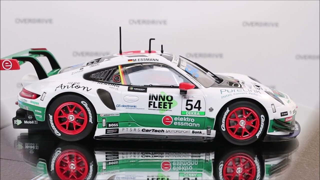 Carrera Digital 132 Porsche 911 RSR GT CarTech Motorsport Bonk #54 32042