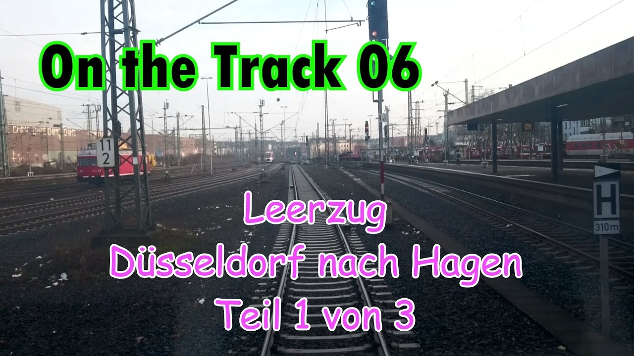 Leerzug von Düsseldorf nach Hagen Teil1 von 3