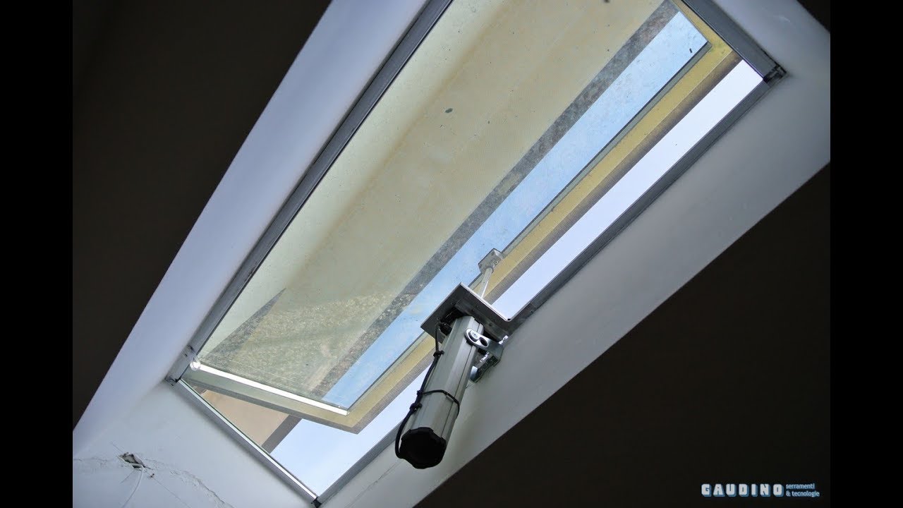Lucernario calpestabile apribile motorizzato