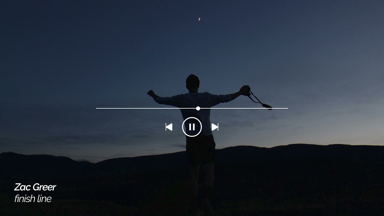Zac Greer - finish line