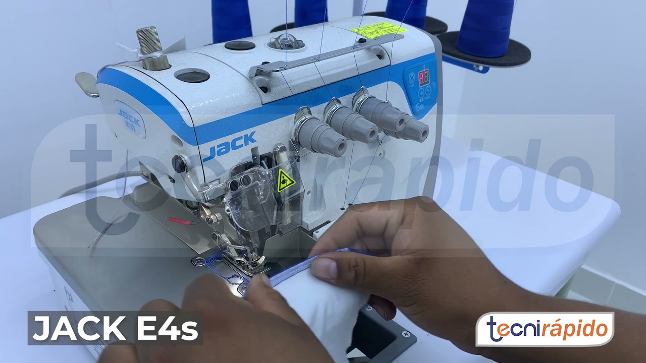 Tutorial-Remalladora industrial JACK E4S