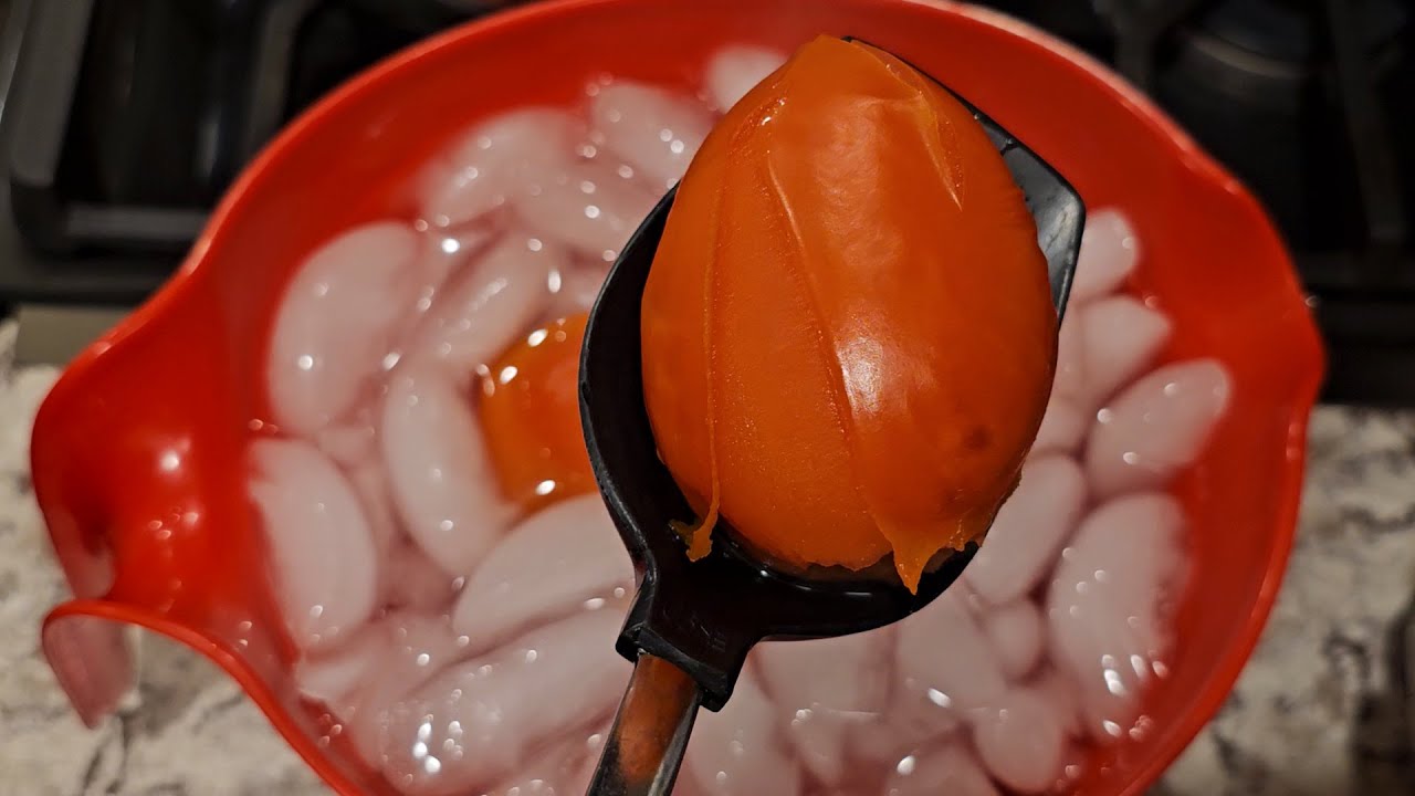 Make Crushed or Diced Tomatoes from Fresh Tomatoes in Minutes