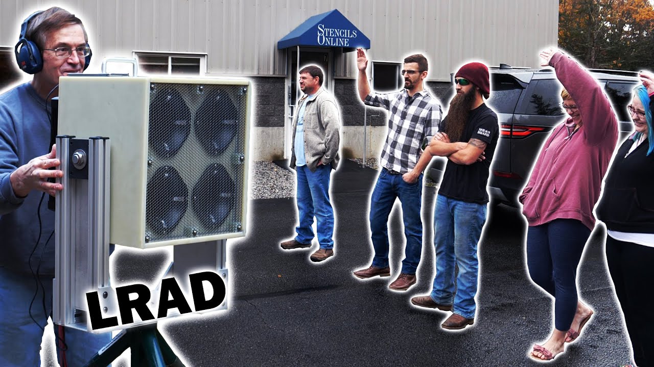 LRAD против «добровольцев» — полевые испытания