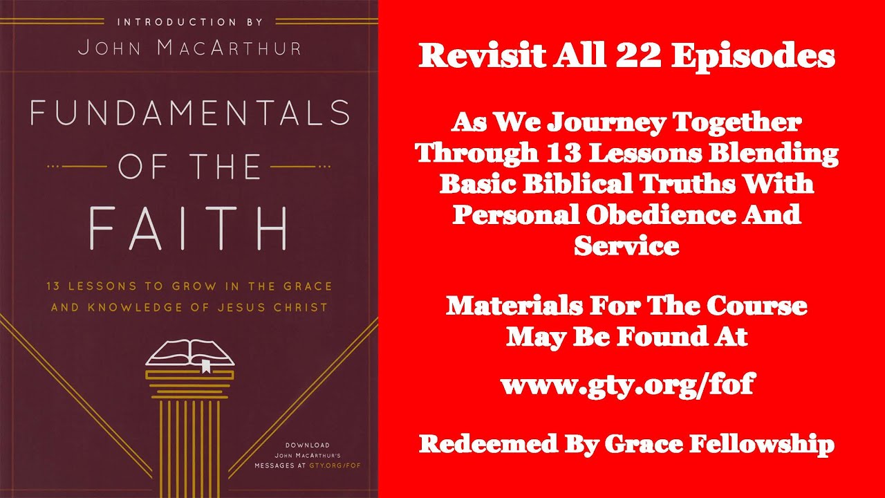Fundamentals To The Faith Invite Video