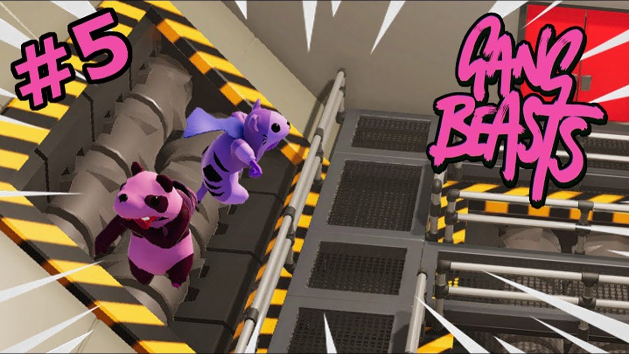 GOING THROUGH THE GRINDER! / Gang Beasts Episode #5