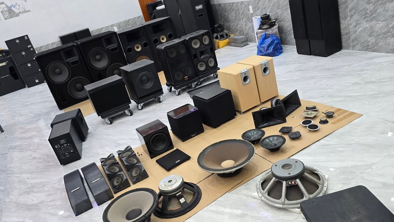Loa hát karaoke 3way. Loa sub điện. Loa rời tháo thùng. Bose 502A. Lh 0966.812.781 