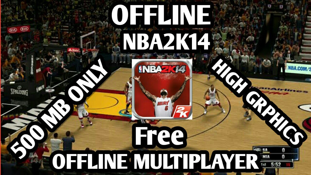 How to download NBA 2K14 on android | offline multiplayer | Free | High Graphics