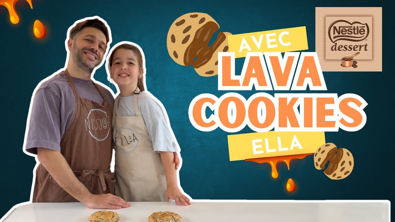 Lava Cookies avec Ella