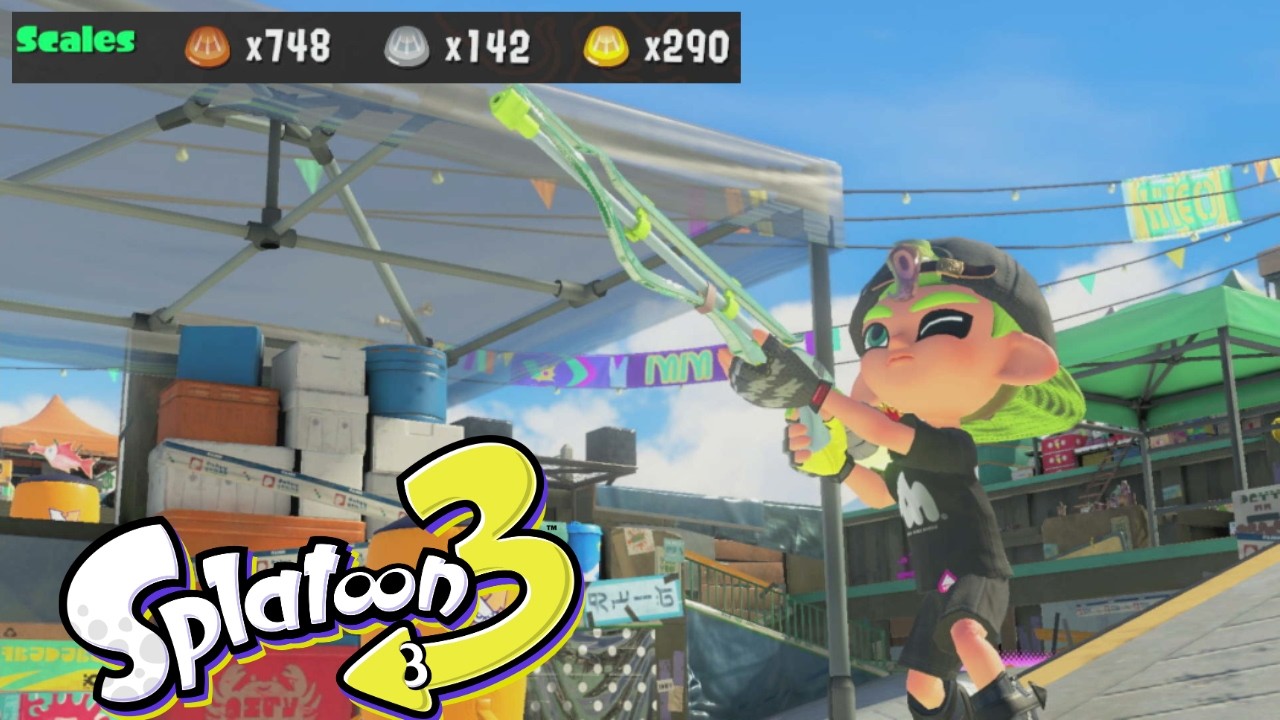 Splatoon 3: Gold Scale and 4-Star Grinding