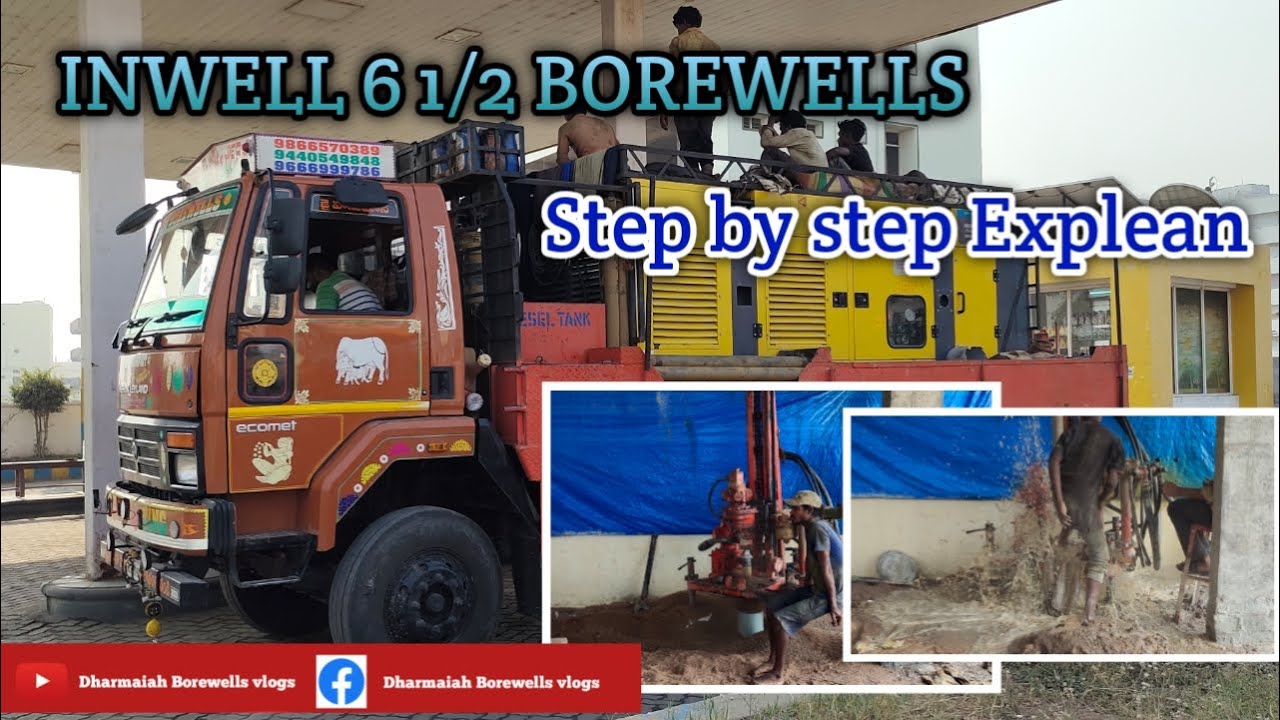 In well 6 1/2 Borewells | 700 foots | amazing water | 9849427214 @dharmaiahborewells