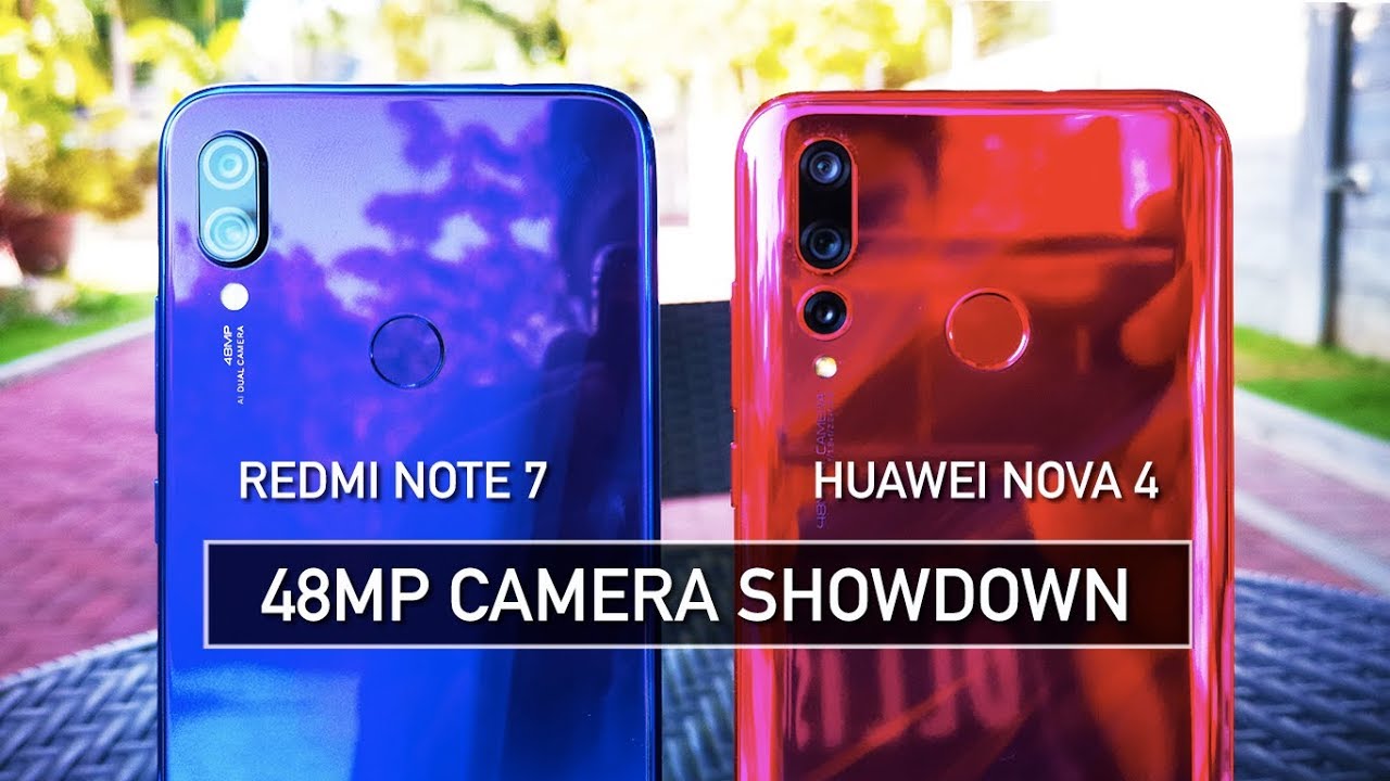 Redmi Note 7 vs Nova 4 | 48MP Showdown | Which Camera is Good for Vlog?
