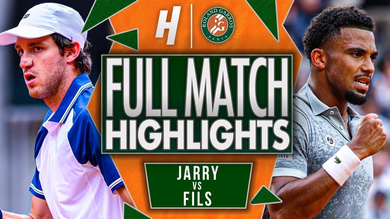 Nicolas Jarry vs Arthur Fils - FULL Match Highlights | Roland Garros 2025