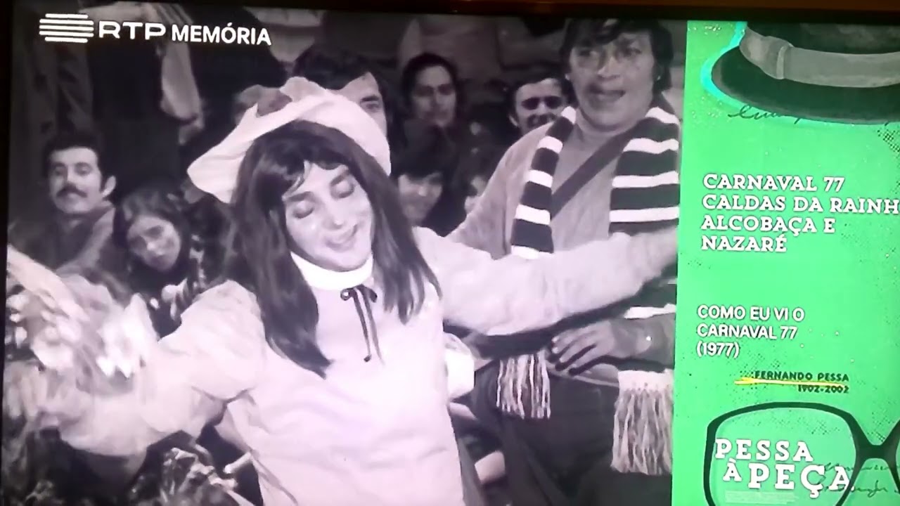 Como o Fernando Peça viu o Carnaval de Nazaré em 1977  (Pessa á Peça RTP)