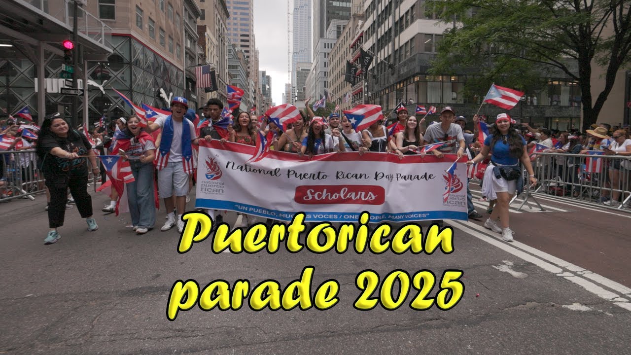 Puertorican Parade 2025 nyc