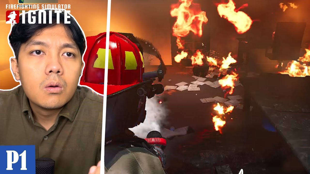 GW JADI PEMADAM!! KITA PADAMKAN SEMUA KEBAKARAN!! | Firefighting Simulator Ignite