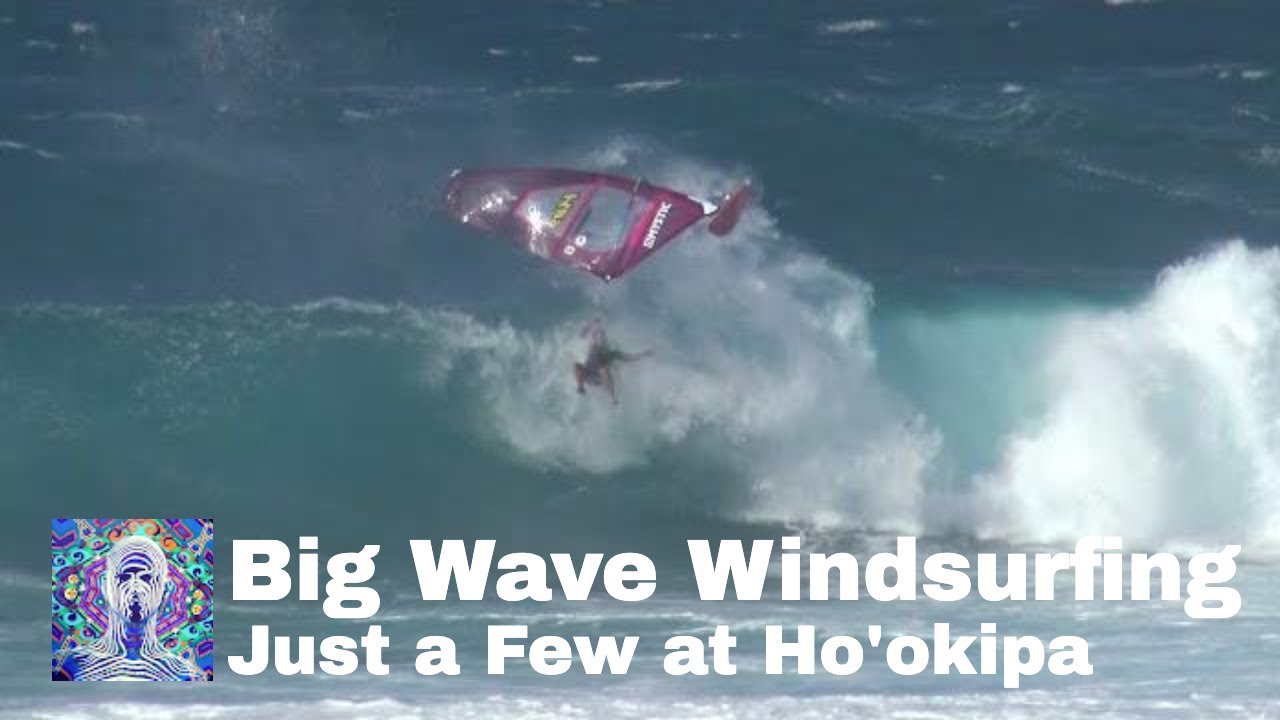 Big Wave Windsurfing for just a few at Ho'okipa - March 22nd Day 3
