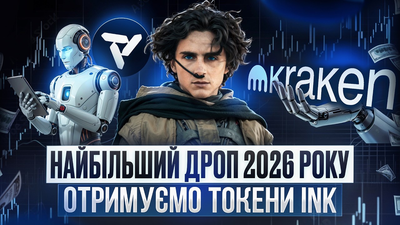 ПЕРСПЕКТИВИ ЕКОСИСТЕМИ KRAKEN | МАСШТАБНИЙ ЛІСТИНГ ТОКЕНУ INK |  ГАЙД ПО DEX БІРЖІ NADO
