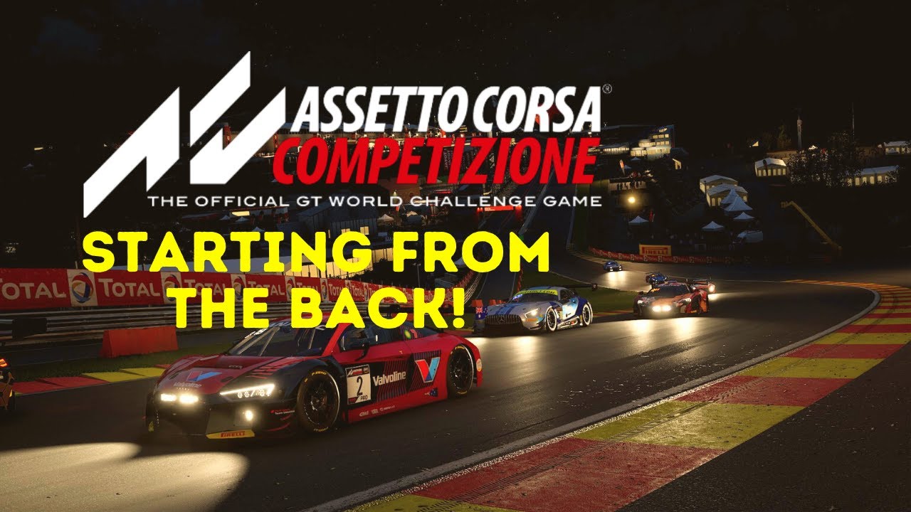 Assetto Corsa Competizione | Full Race Night SPA | 4K 60 FPS