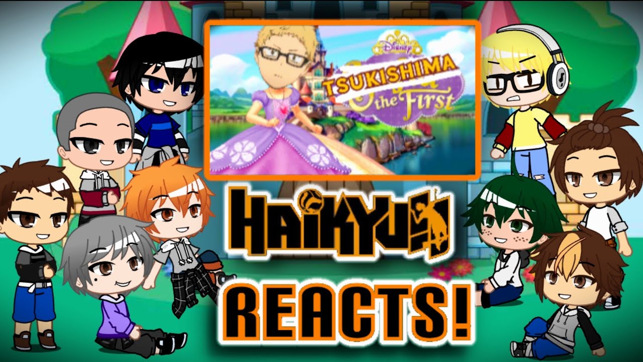Haikyuu Reacts to TikTok and My VIDEOS! | Gacha