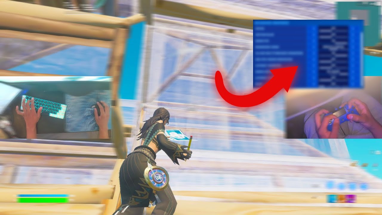 Hybrid Handcam 2 (The BEST Fortnite Settings for KBM & Controller)