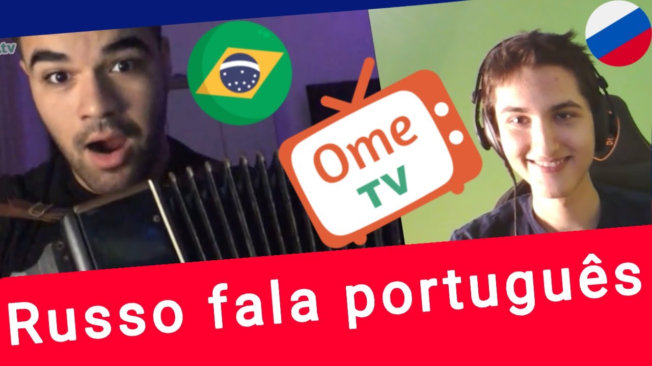 Russo SURPREENDE brasileiros ao falar português muito bem no Omegle