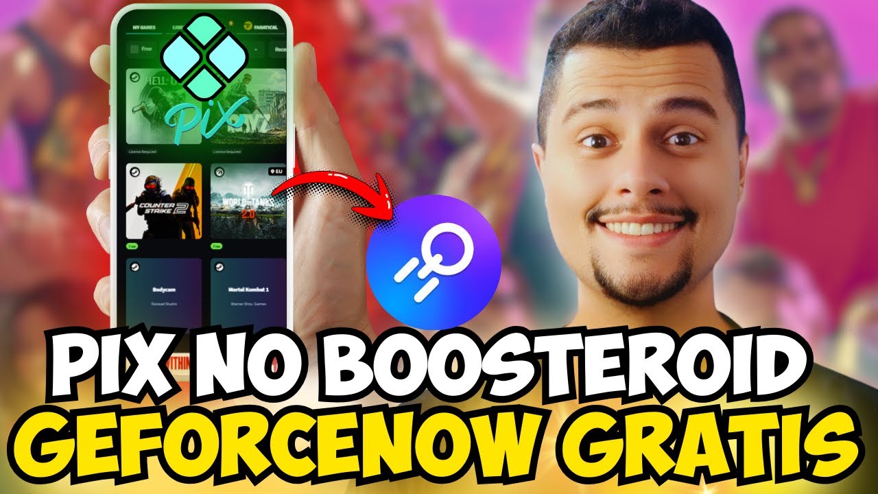 COMO PAGAR O BOOSTEROID NO PIX E GANHAR 1 MES DE GEFORCENOW GRATIS