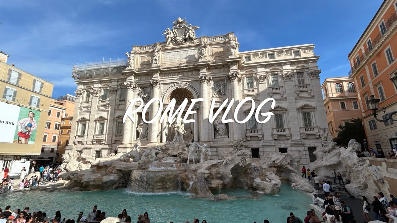 2025 Euro Summer: Rome Vlog!!!!!!!