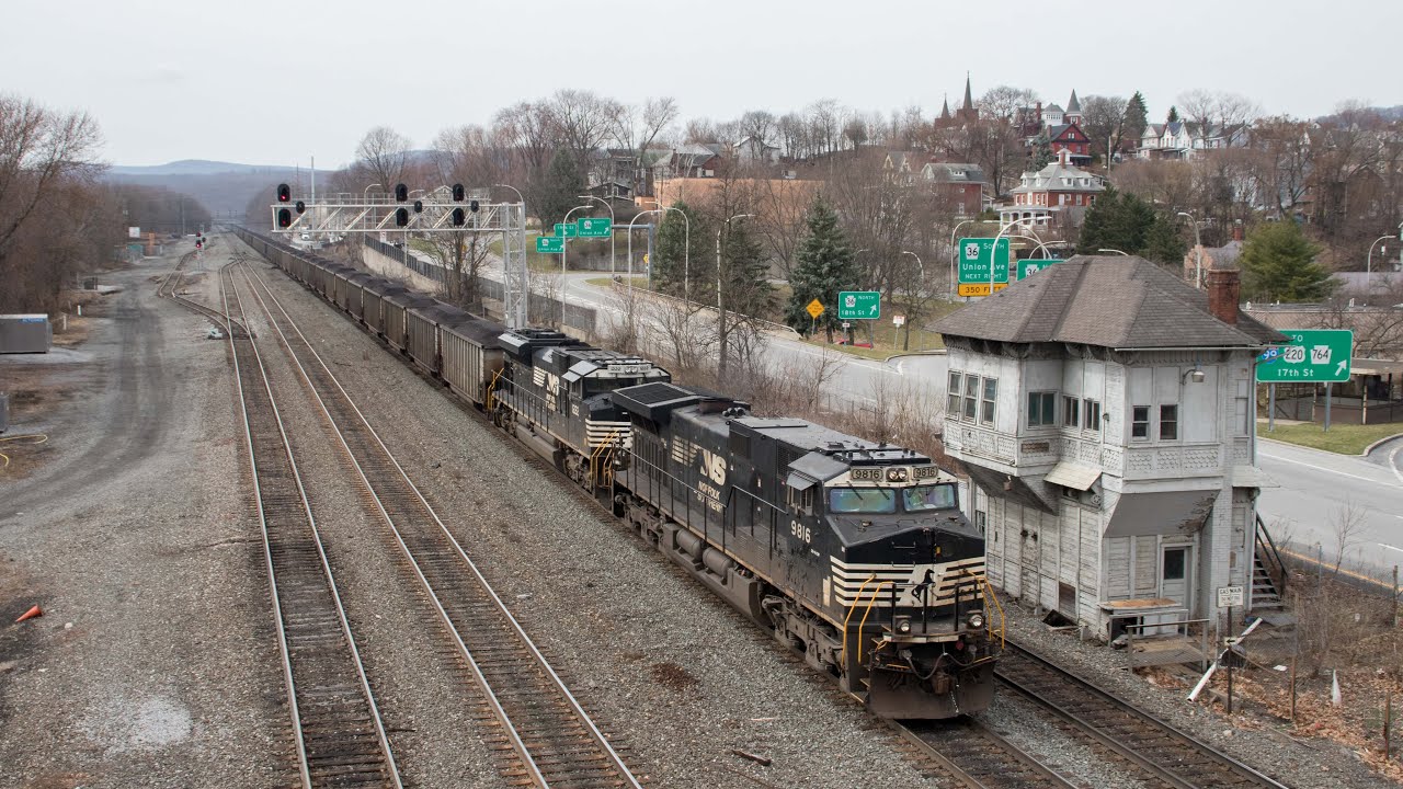 Welcome to Altoona - March Getaway on the NS Pittsburgh Line