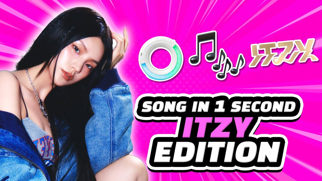 SONG IN 1 SEC #6: ITZY EDITION | KPOP QUIZ