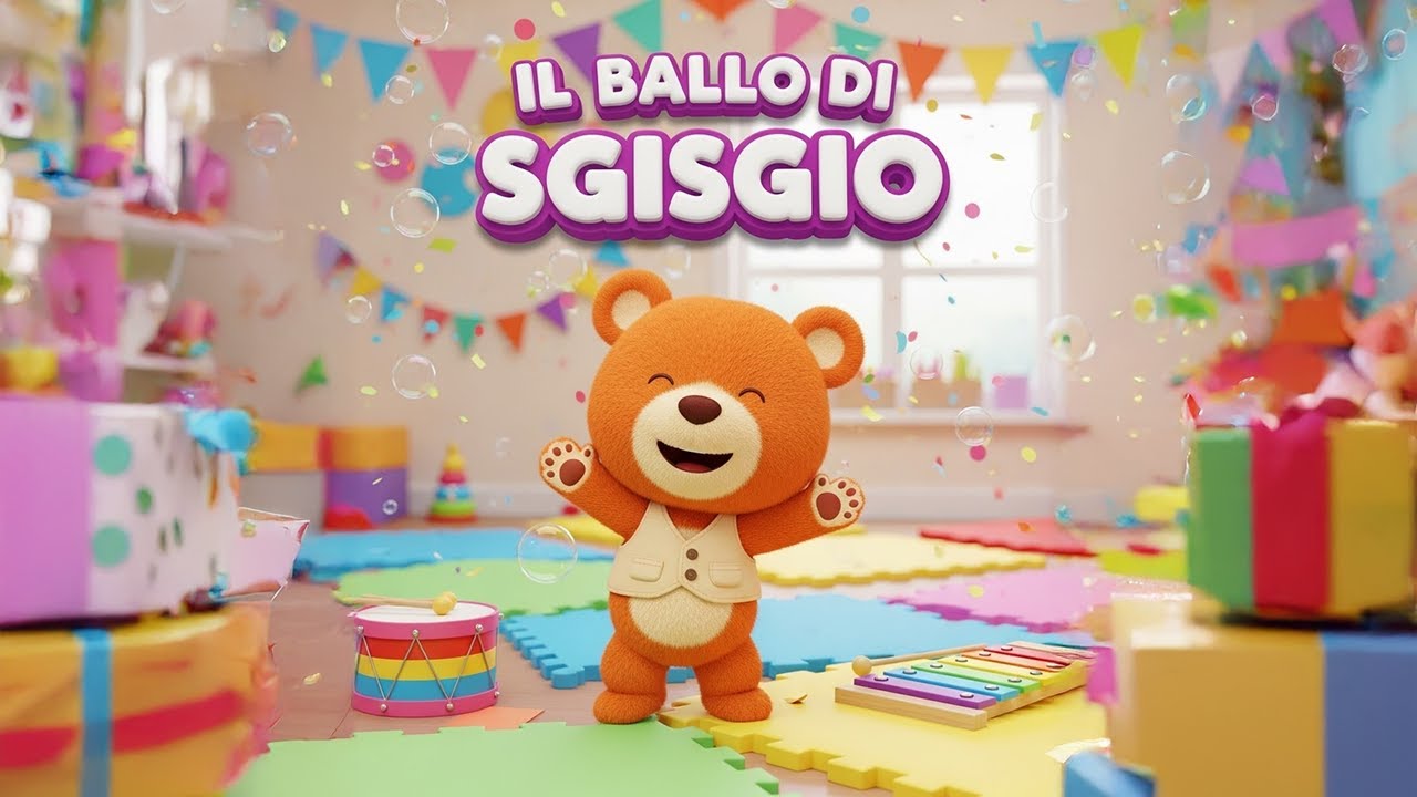 Il Ballo di Sgisgio 🐻 Canzoncine per Bambini e Baby Dance (Sgisgio Dance)