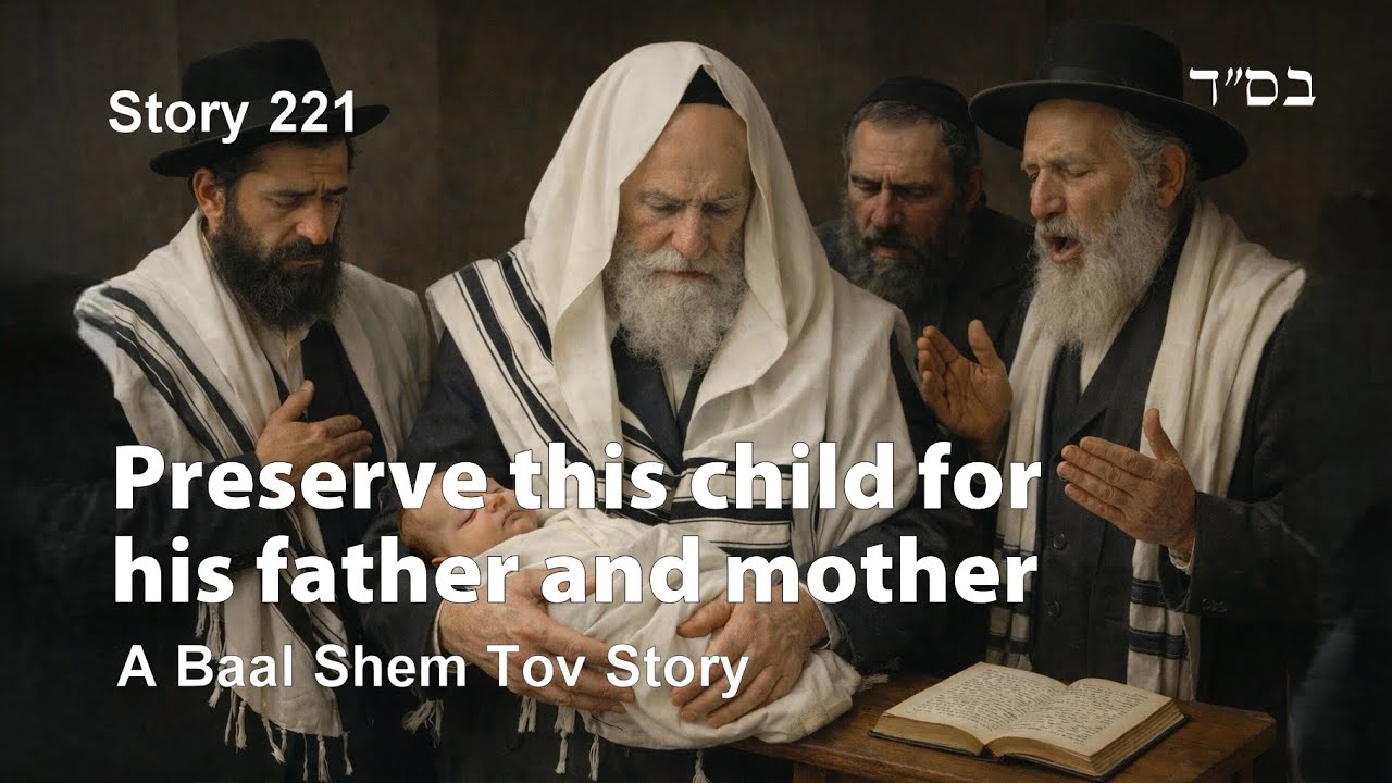 Сохрани этого ребенка для Отца и Матери Его — история из произведения Баал Шем Това.