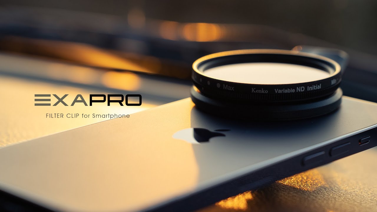 EXAPRO FILTER CLIP official promotion video | スマートフォン汎用フィルタークリップ エグザプロ